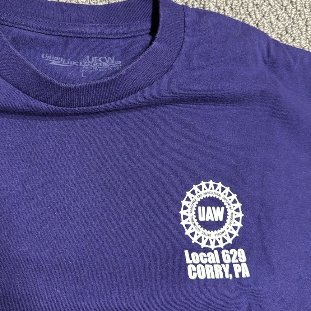 2001 Rosie The Riveter UAW Vintage T-Shirt - Picture 4 of 4